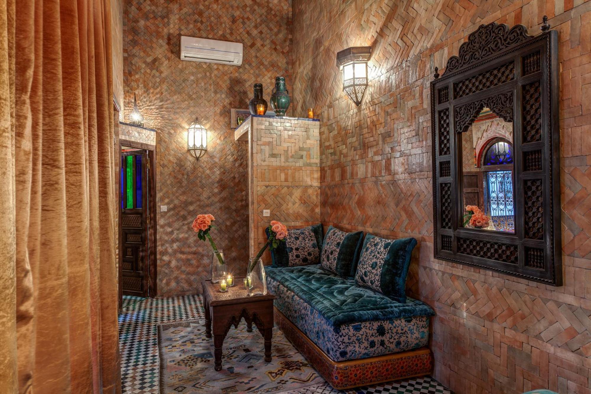 Riad La Maison Verte Fès Exteriör bild
