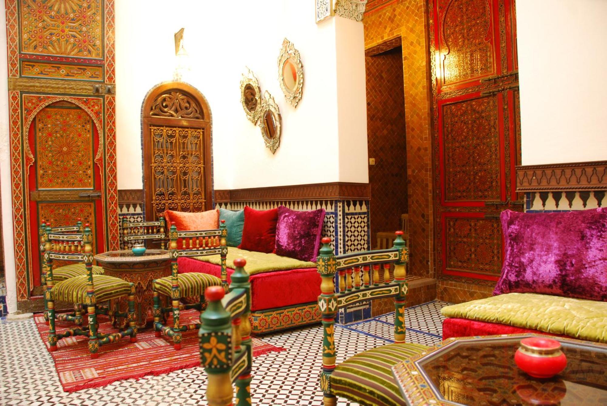 Riad La Maison Verte Fès Exteriör bild