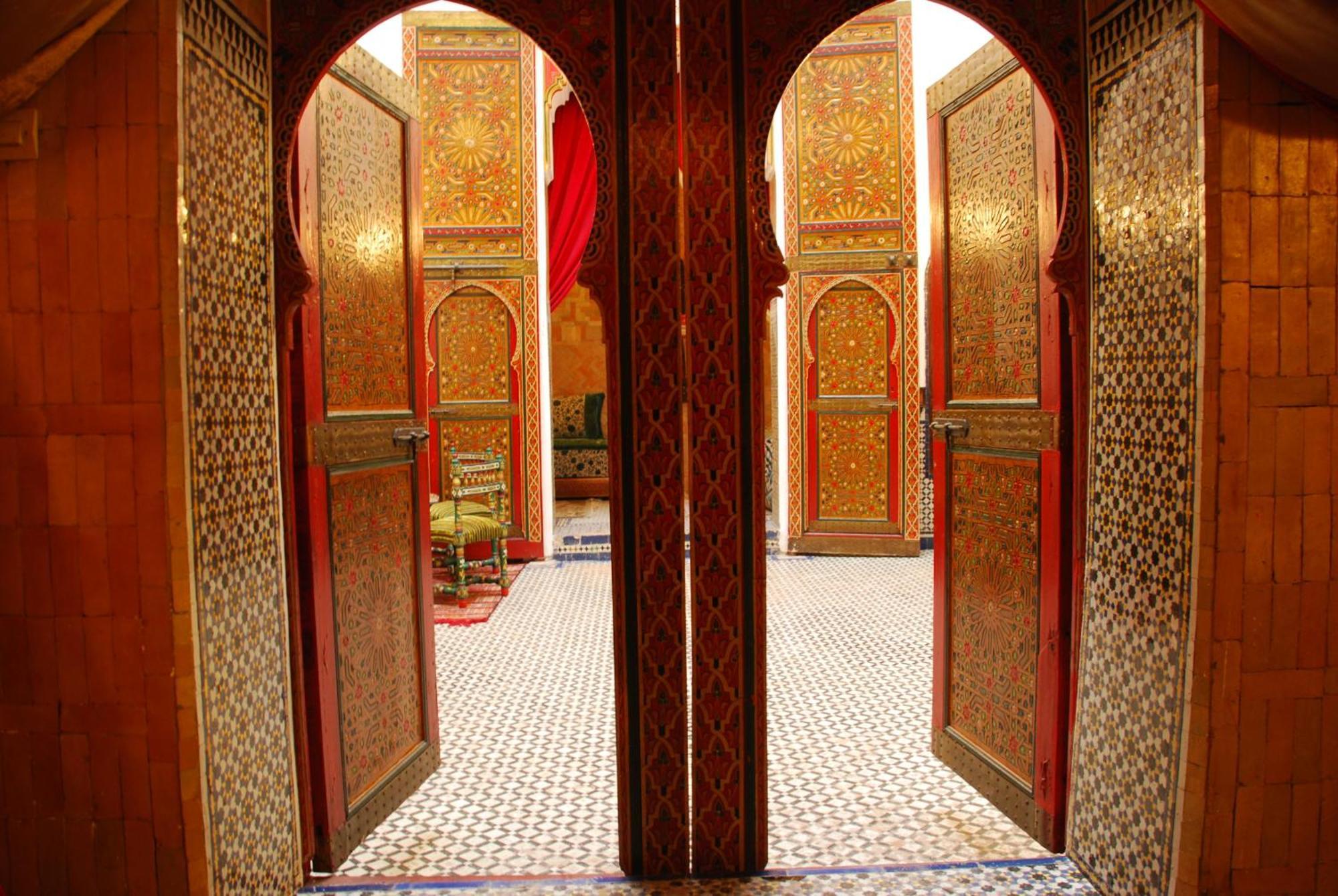 Riad La Maison Verte Fès Exteriör bild