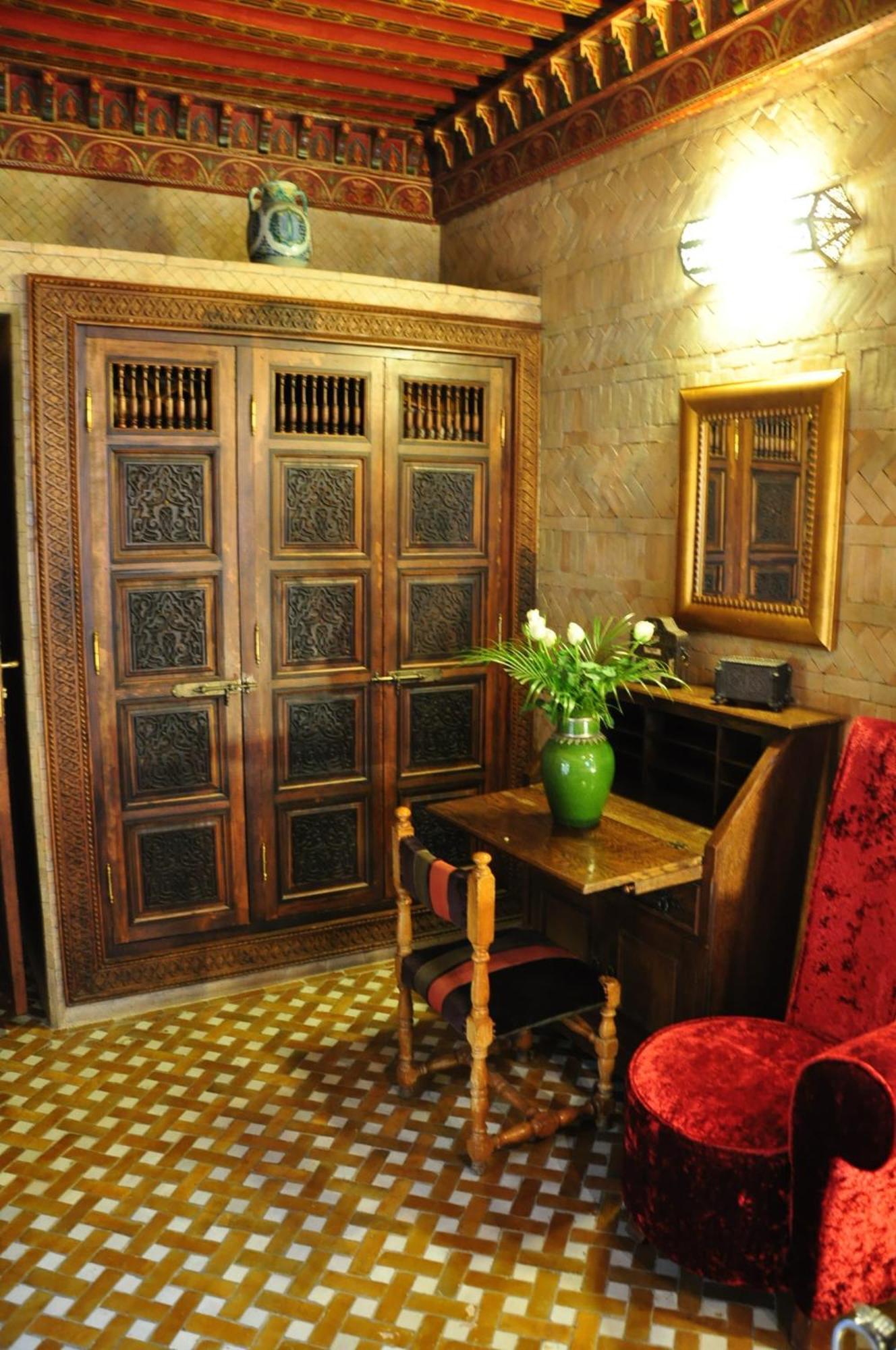 Riad La Maison Verte Fès Exteriör bild
