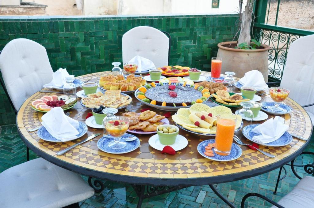 Riad La Maison Verte Fès Exteriör bild