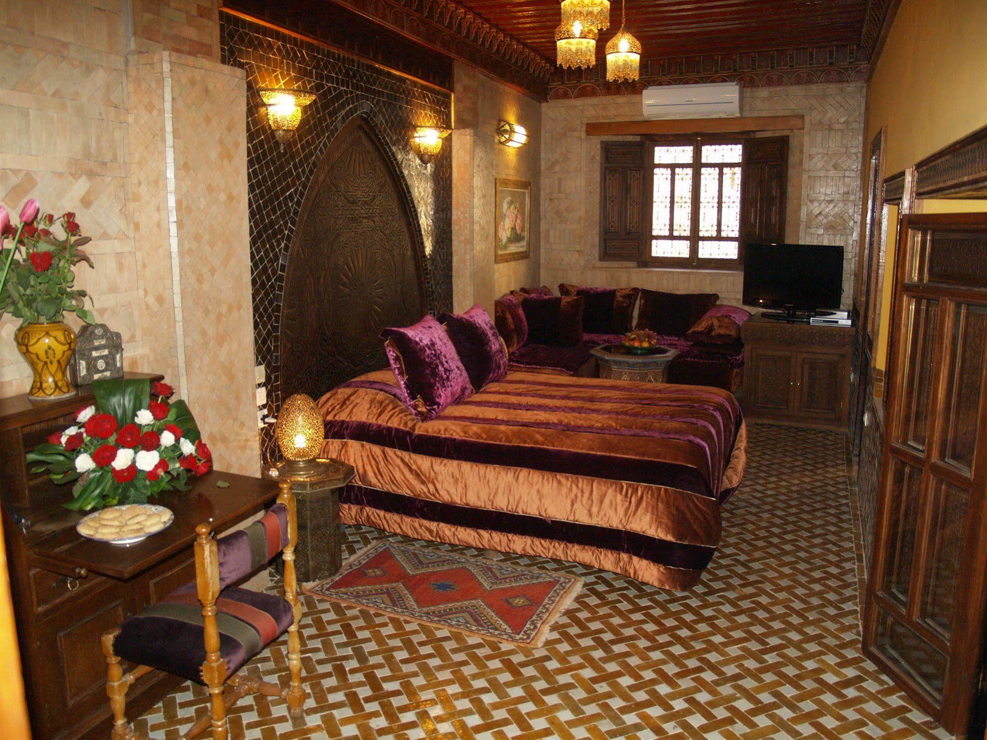 Riad La Maison Verte Fès Exteriör bild