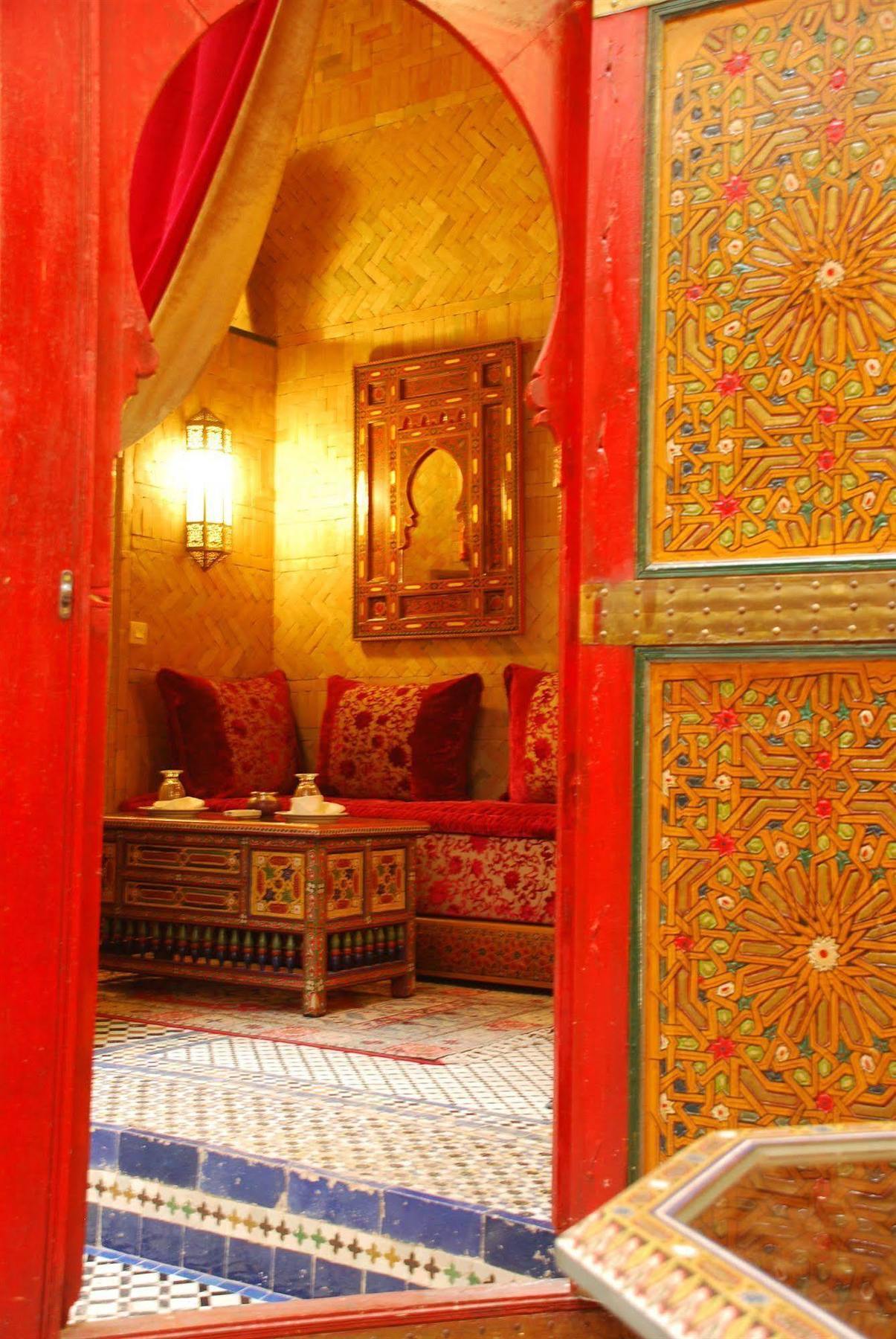Riad La Maison Verte Fès Exteriör bild
