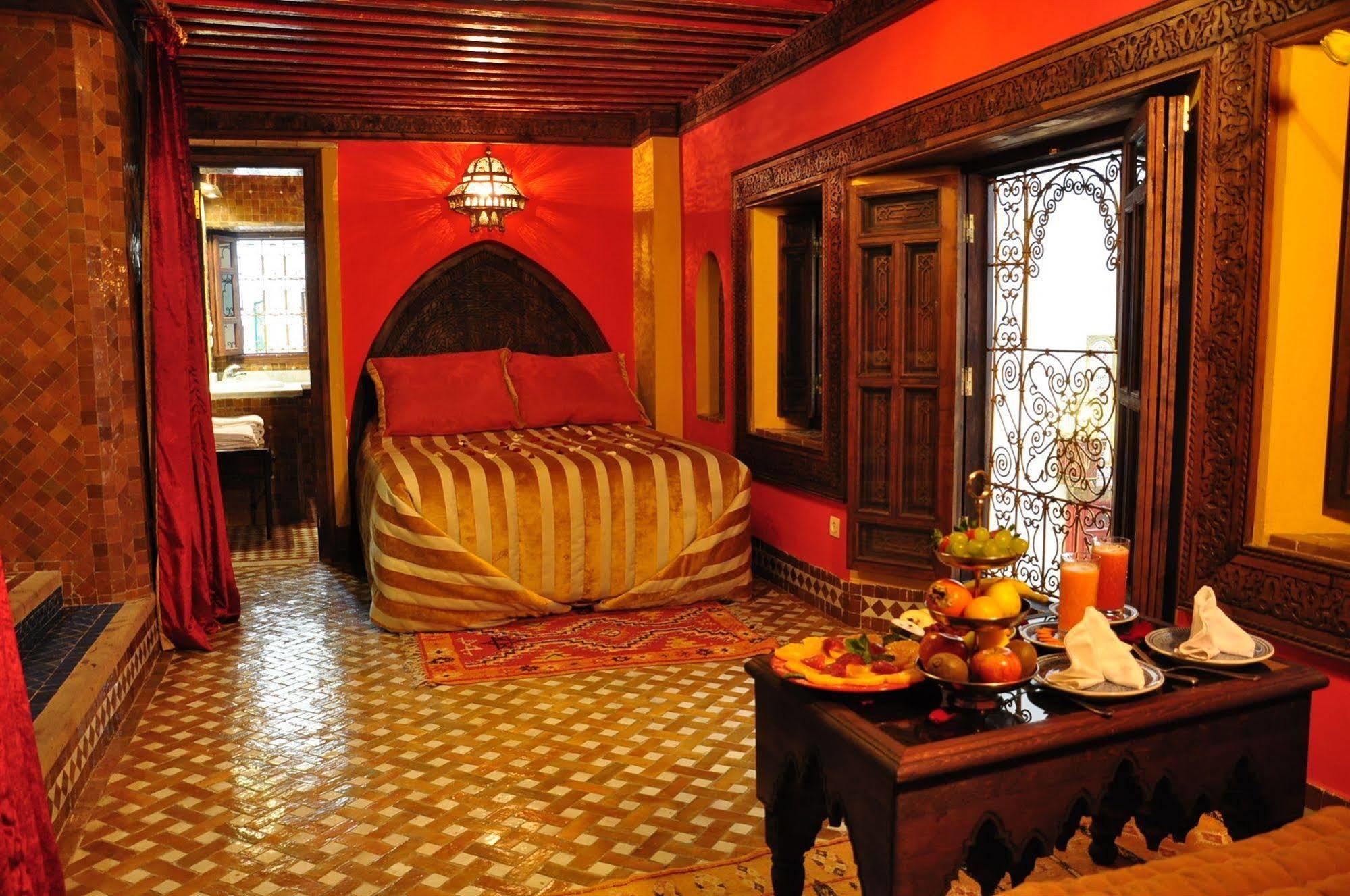 Riad La Maison Verte Fès Exteriör bild