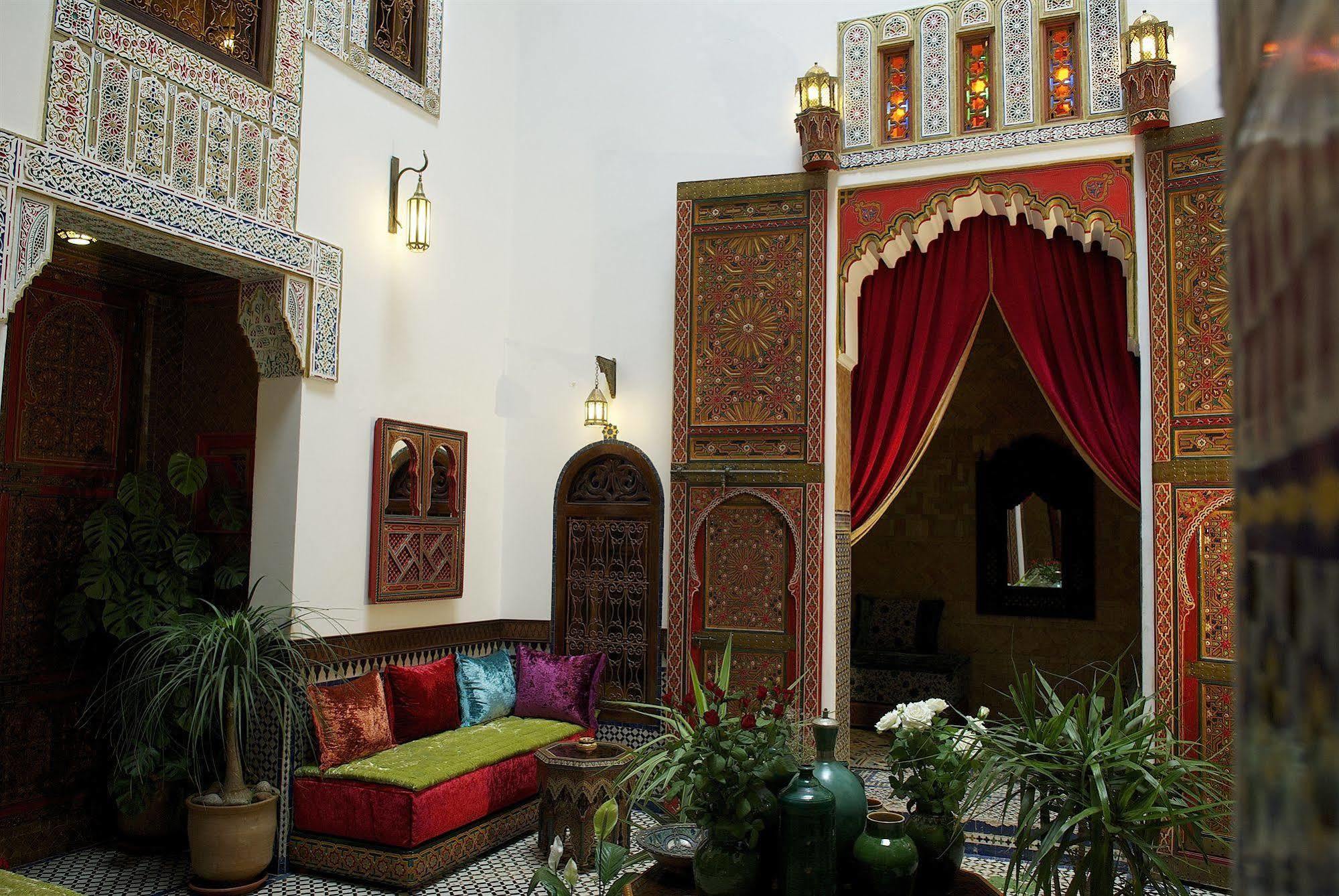 Riad La Maison Verte Fès Exteriör bild
