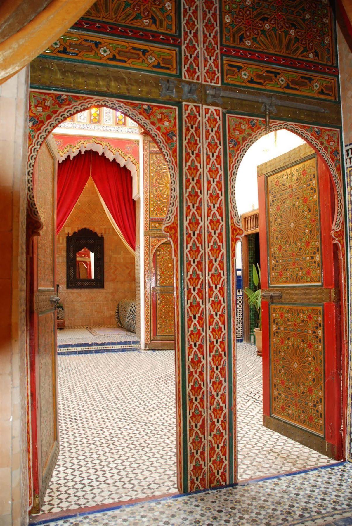 Riad La Maison Verte Fès Exteriör bild