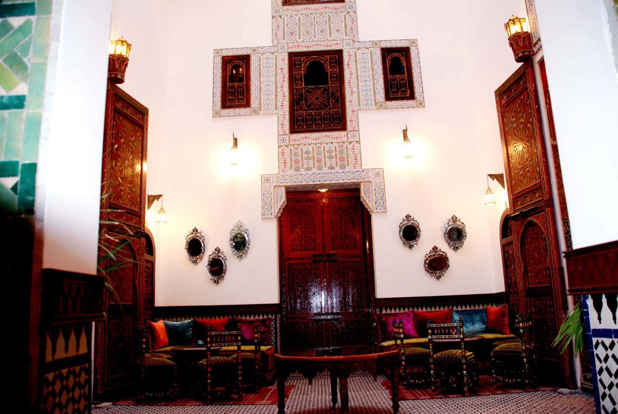 Riad La Maison Verte Fès Exteriör bild