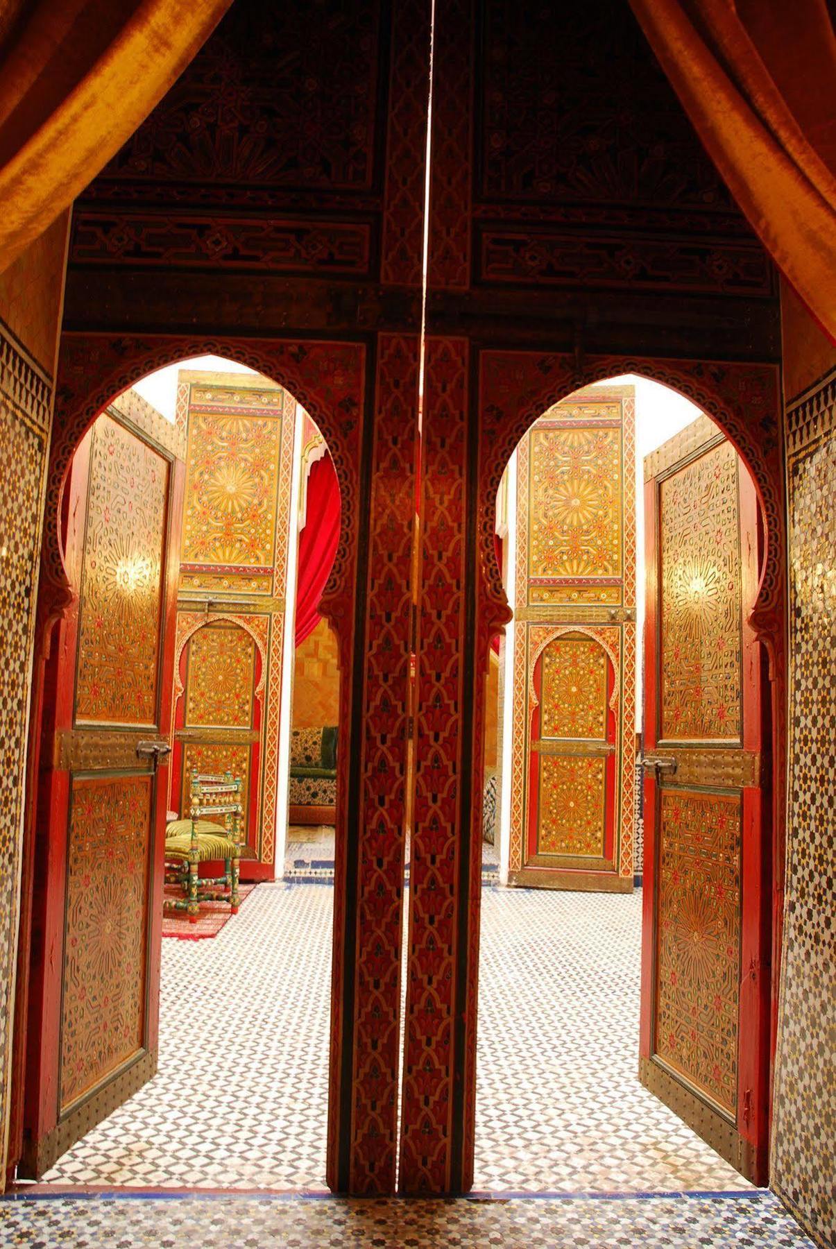 Riad La Maison Verte Fès Exteriör bild