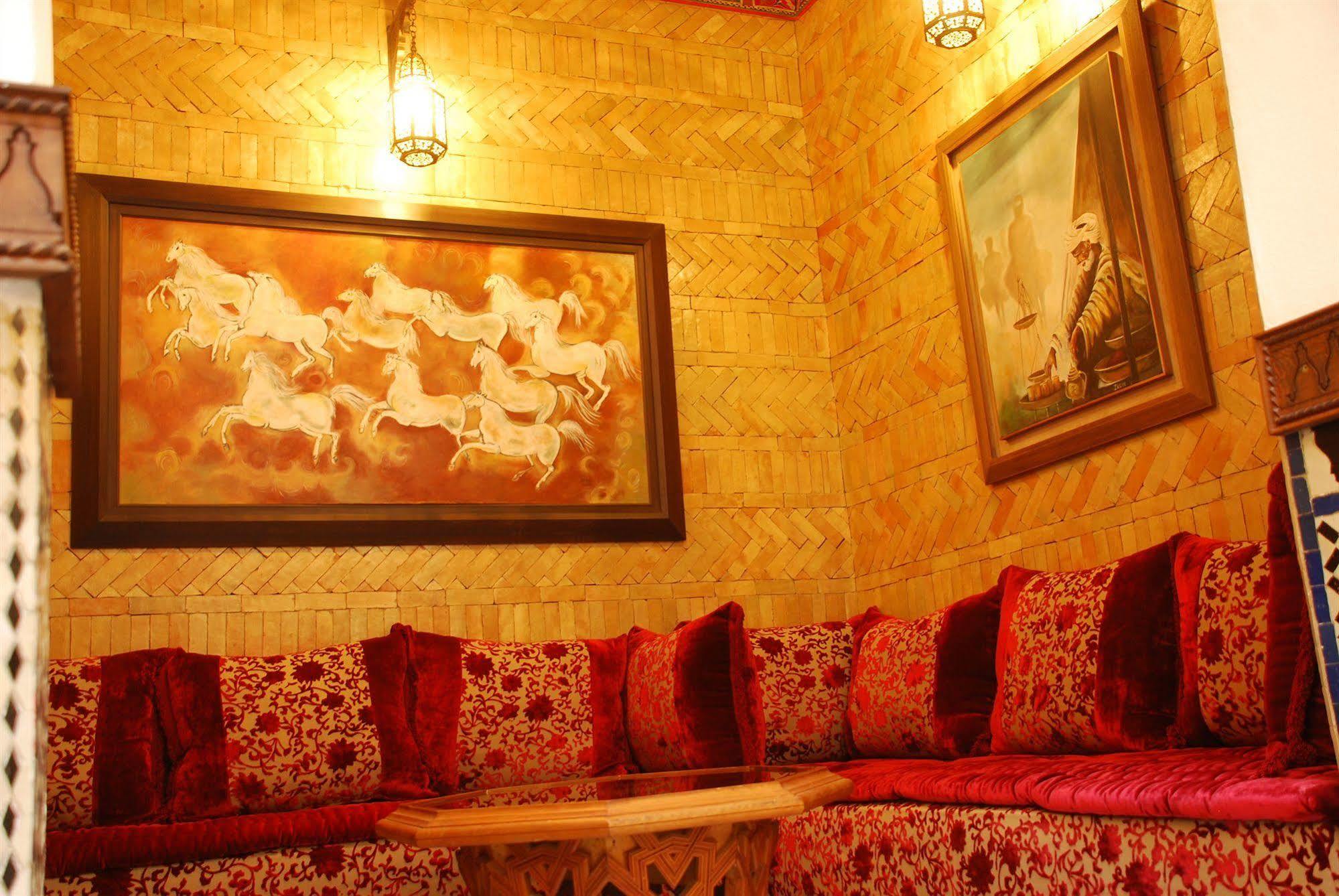 Riad La Maison Verte Fès Exteriör bild
