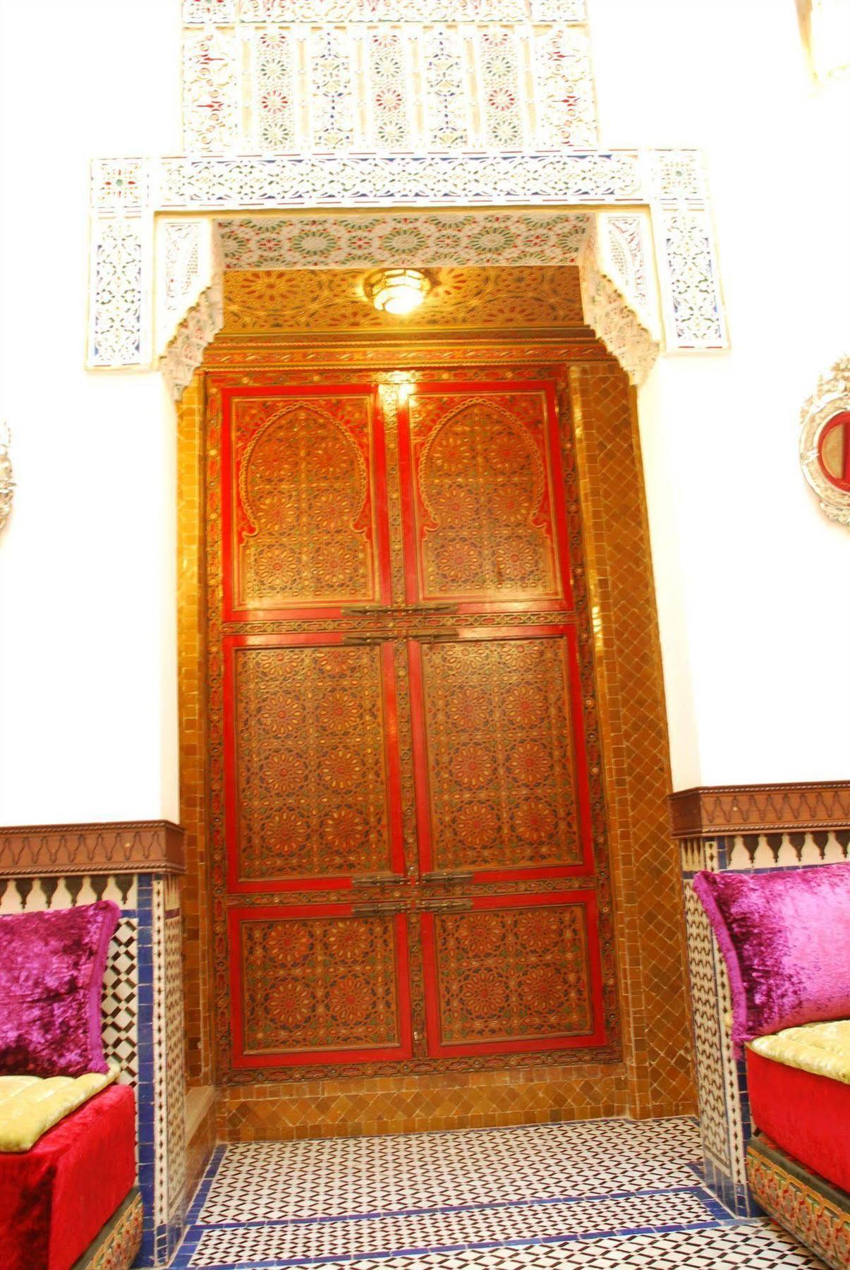 Riad La Maison Verte Fès Exteriör bild