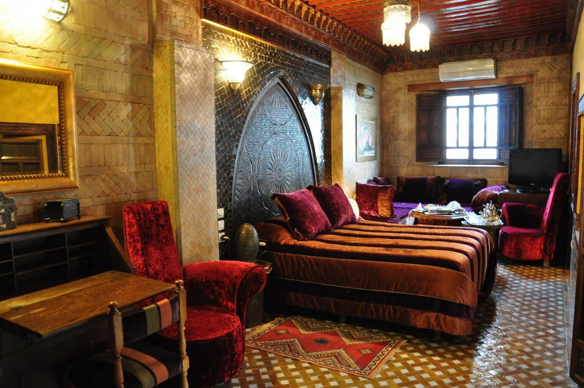 Riad La Maison Verte Fès Exteriör bild